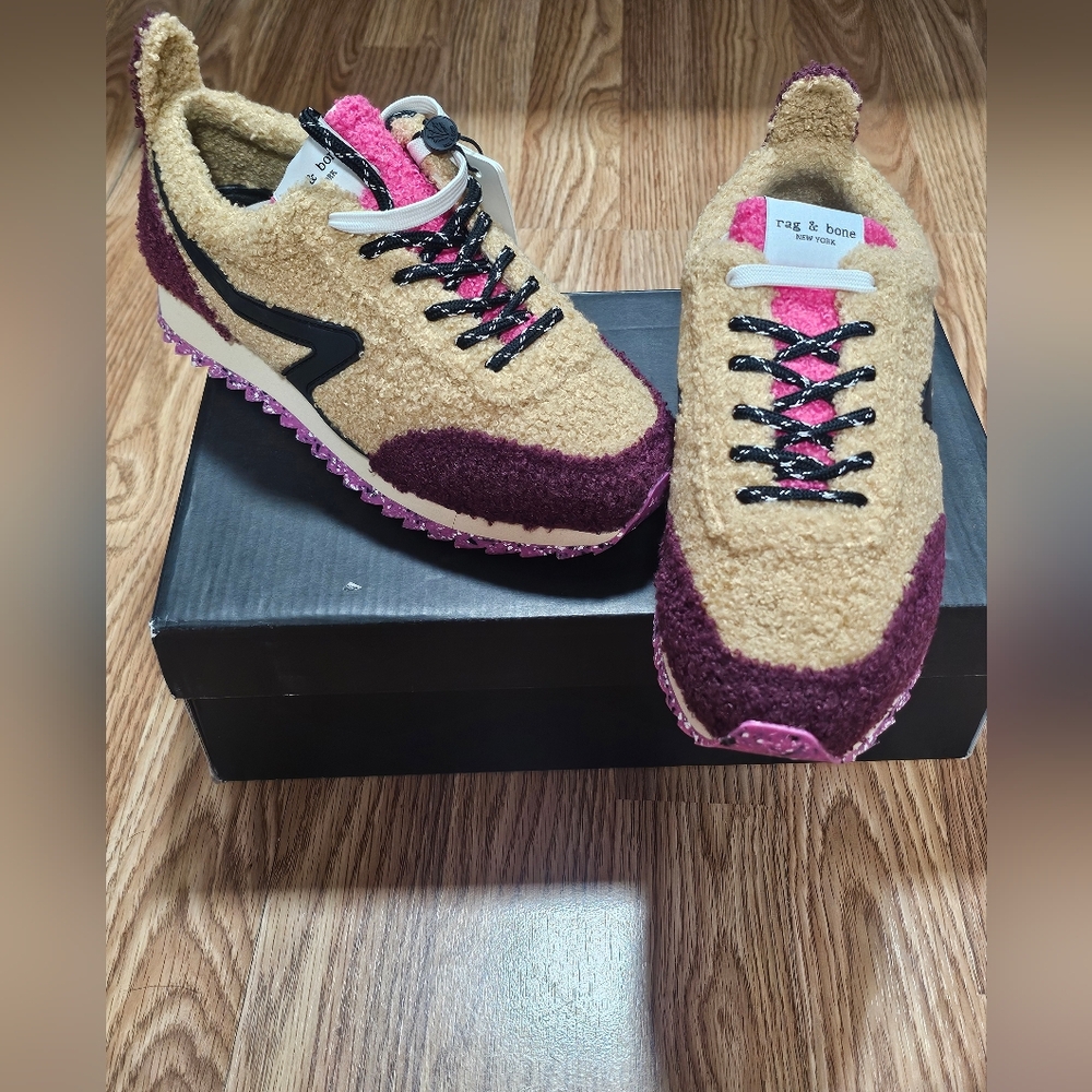 Rag & Bone Camel Sherpa Retro Runner